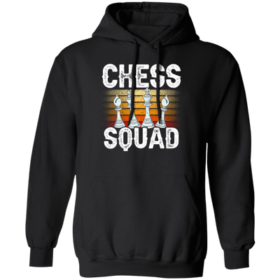 Squad In Sport, Chess Squad Gift, Intelligent Sport, Hobby Player Lover Match Gift Pullover Hoodie