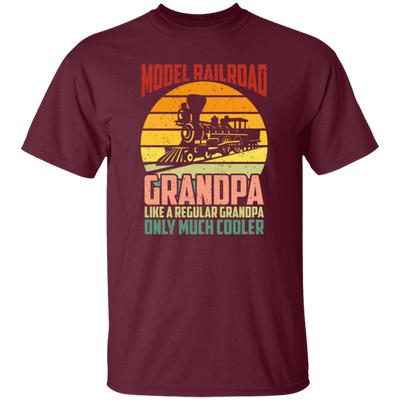 Model Railroad Grandpa, Train Loving Locomotive, Retro Locomotive