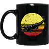 Alligator Crocodile Design For Crocodile Lover Vintage Black Mug