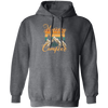 Retro Camping, Happy Camper Vintage Pullover Hoodie