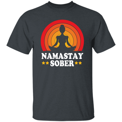 Namastay Sober, Retro Sobriety, Love To Do Yoga, Retro Yoga, Best Yoga Ever Unisex T-Shirt