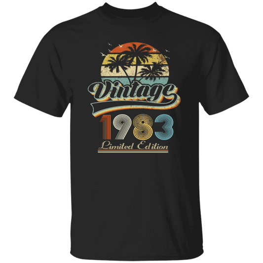 Retro 1983, Limited Edition, Birthday Gift, Hawaii Style Vintage