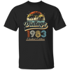 Retro 1983, Limited Edition, Birthday Gift, Hawaii Style Vintage