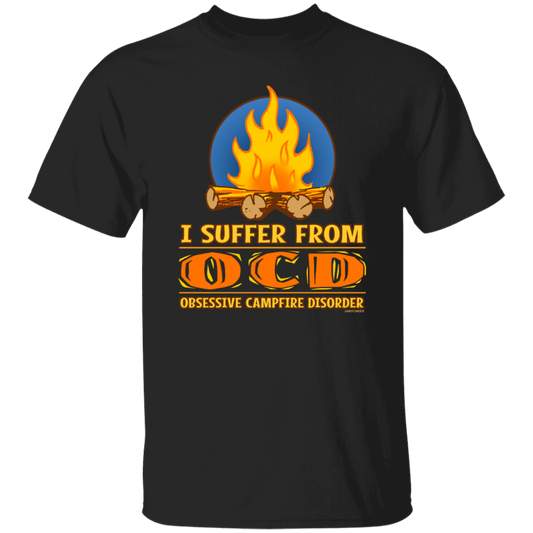 I Suffer From OCD Obsesive Campfire Disorder Funny Gift Unisex T-Shirt