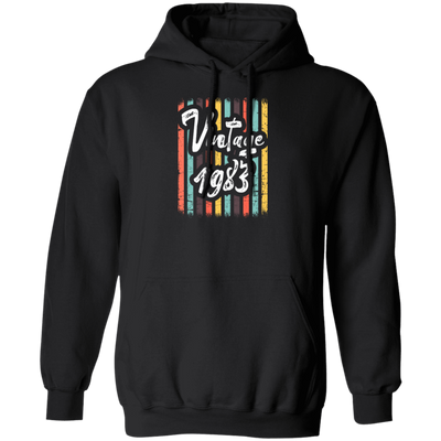 Vintage 1983 Cute Birthday Gift, Birthday In 1983, Love 1983 Vintage Pullover Hoodie