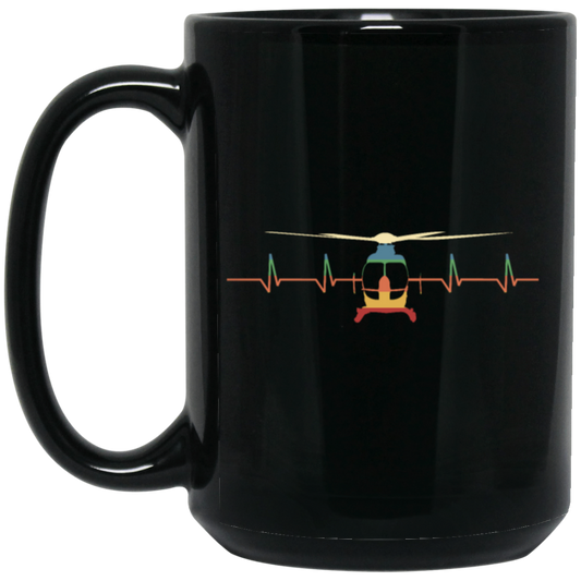 Helicopter Heartbeat, Helicopter Pilot Gift