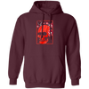 Japanese Demon Art Face Skull Devil Oni Harajuku Pullover Hoodie