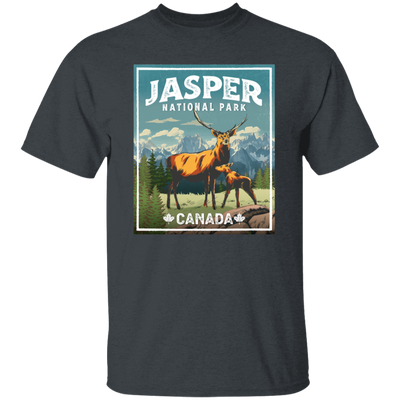 Love Jasper National Park Canada Lover Deer Vintage Look