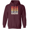 Retro 70s Realtor, Realtor Gift, Love Realtor, Best Realtor Pullover Hoodie