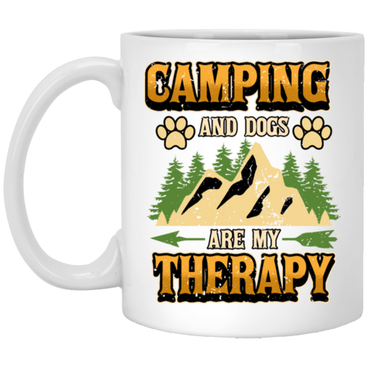 Funny Caravan Camping, Camper Dog Is My Therapy Saying Gift