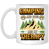 Funny Caravan Camping, Camper Dog Is My Therapy Saying Gift