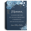 Personalized Gift For Momma Canvas, My Best Mom Ever CB105 Canvas