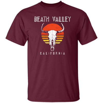 Death Valley National Park Retro Cattle Skull Grap