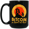 Bitcoin - Sunset - IN CRYPTO WE TRUST