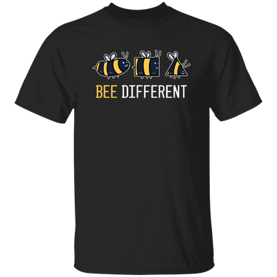 Funny Bee Different, Beekeeper Wasp Bee Beehive Awareness Unisex T-Shirt