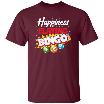 Playing Bingo, Happiness Is Playing Bingo, Love Bingo Game, Best Bingo Ever Unisex T-Shirt