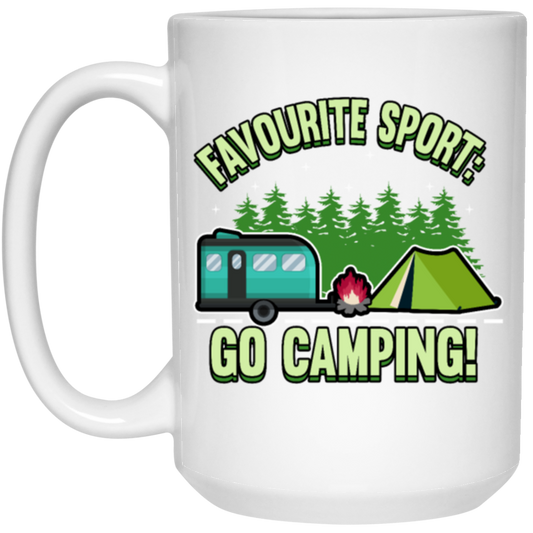 Camping camper travel nature campfire outdoor zelt gift