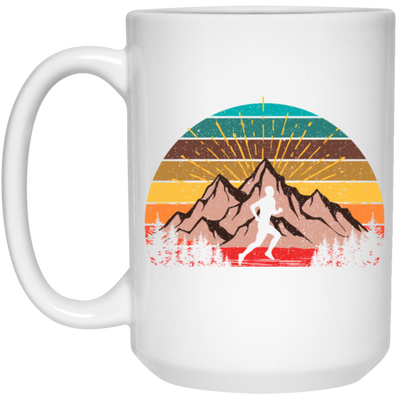 Retro Ultra Runner Classic Vintage Ultra Marathon White Mug