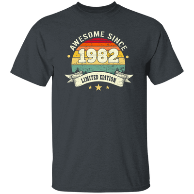 Retro 1982 Birthday Gift, Awesome Since 1982 Unisex T-Shirt