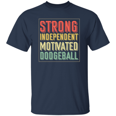 Ballgame Gameplay Throwing Ball Hit Opponents Strong Independent Motivated Dodgeball Vintage Unisex T-Shirt