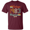 Vintage 1983, Original 1983 Retro Style, 1983 Birthday Gift