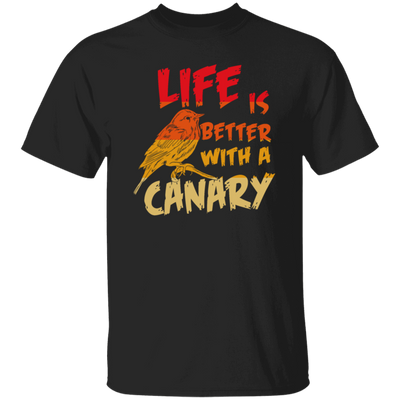 Canary Bird Life Is Better With A Fashionable Bird Vintage Unisex T-Shirt