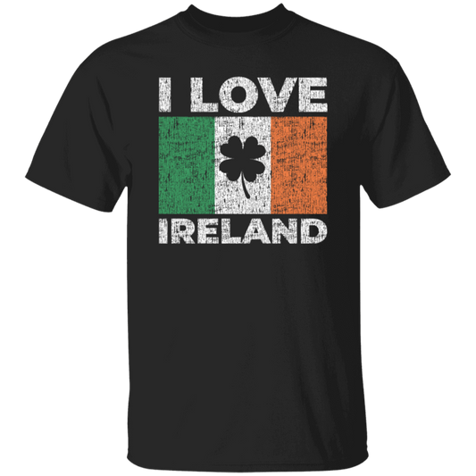 I Love Ireland Flag Lucky Shamrock Irish, Perfect irish gift