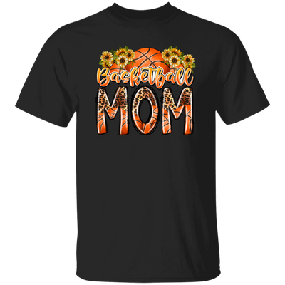 Mom's Gift, Mom Love Basketball, Best Basketball Lover Gift, Best Sport For Mom Unisex T-Shirt