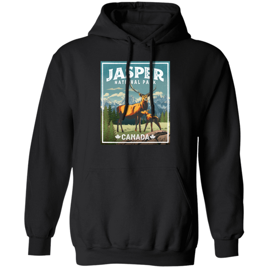 Love Jasper National Park Canada Lover Deer Vintage Look