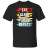 Pickleball Game, Love Pickleball, Ball Sport Gift, Eat Sleep Pickleball Repeat Unisex T-Shirt