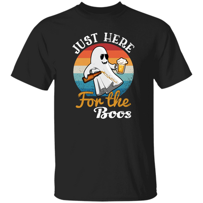 Just Here For The Boos, Halloween Ghost Unisex T-Shirt