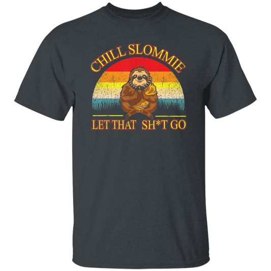 Funny Sloth, Sloth Buddha, Zen Meditation, Retro Chill Slommie Gift, Best Sloth Unisex T-Shirt