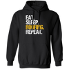 Eat Sleep Roofing Repeat, Roofer Gift, Roof Love Gift, Contractor Gift, Roof Tiler Pullover Hoodie