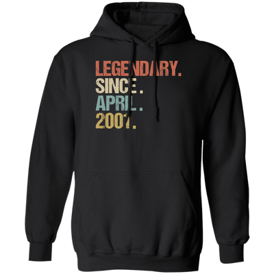 Birthday Gift Legendary Since April 2001 Son Pullover Hoodie