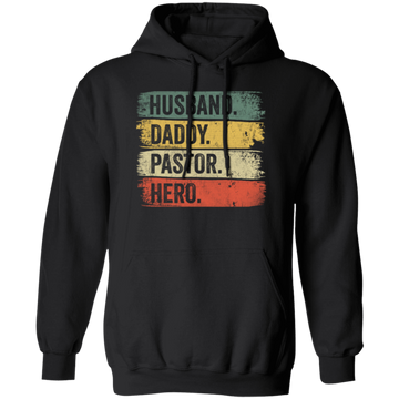 Retro Husband Gift Husband Daddy Pastor Hero