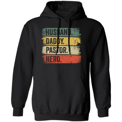 Retro Husband Gift Husband Daddy Pastor Hero