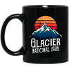 Retro Glacier National Park Montana Mountain