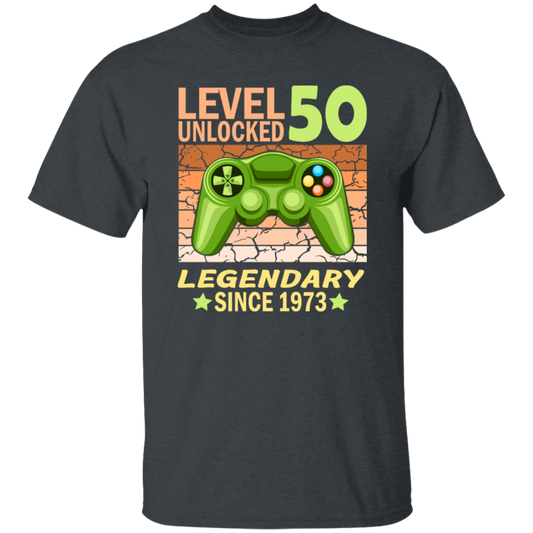 Birthday Gift 50th Unlocked Level 50 Legendary Since1973