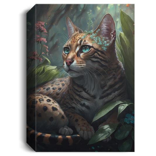 Bengal Cat Lying In Flower, Cat In The Secret Forest, My Lover Like Swag Cat, Bengal Cat