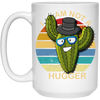 I Am Cactus Not The Hugger Retro Cactus Lover