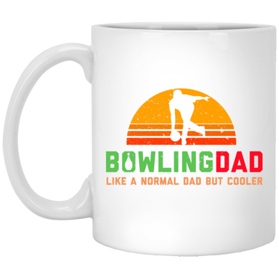 Bowling Dad, Retro Cool Bowler Gift, Bowling