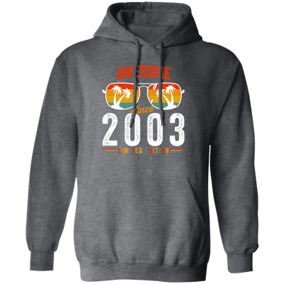 Anniversary 2003 Gift, Awesome Since 2003, Tropical Love, Limited Edition Pullover Hoodie