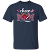 Mom Gift, Cheer Mom, American Football Gift, Rugby Football, Mom Love Sport Unisex T-Shirt