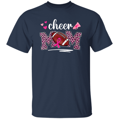 Mom Gift, Cheer Mom, American Football Gift, Rugby Football, Mom Love Sport Unisex T-Shirt