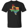 Retro Texas Biker Love Mountain Biking Distressed Unisex T-Shirt