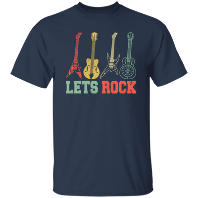 Guitar Rock Music Rock And Roll Music Vintage Instrument Unisex T-Shirt