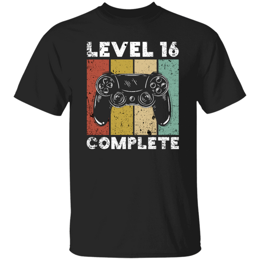 Level 16 Complete, 16th Birthday Gamer Gift, Love Game Gift Unisex T-Shirt