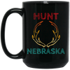 Deer Hunting Gear For Hunting Hunt Nebraska Black Mug