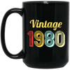 1980 Birthday, Vintage 1980 Birthday