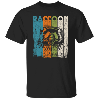 Retro Raccoon Wild Breed Trash Panda Wild Cats Men Wears Unisex T-Shirt